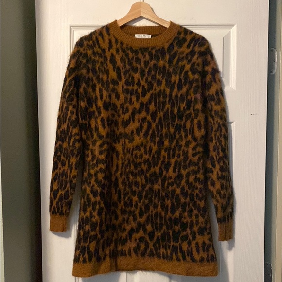 Bella Freud Leopard Jumper - Picture 1 of 4